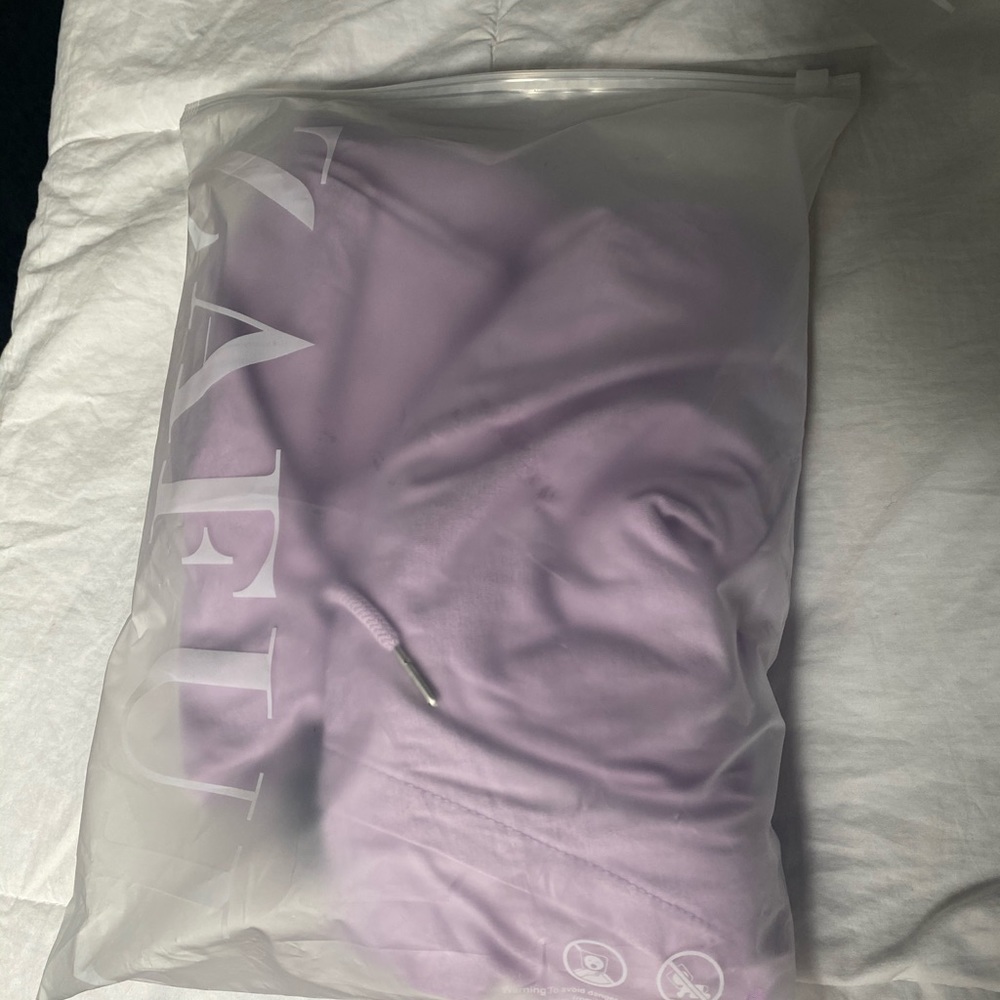 Purple sweat suit never worn!!!